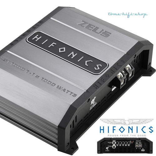 Hifonics kanal 1250 watt rms - 1-kanal,