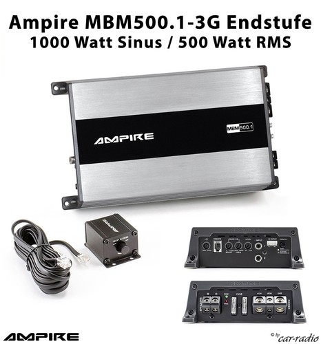 Ampire mbm500 endstufe - ampire, mbm500.1-3g